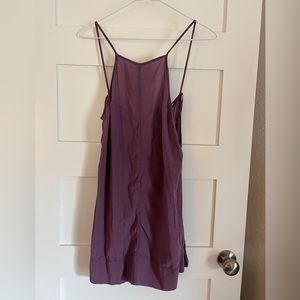 Like new Free people intimately light purple pajama/lounge dress size small